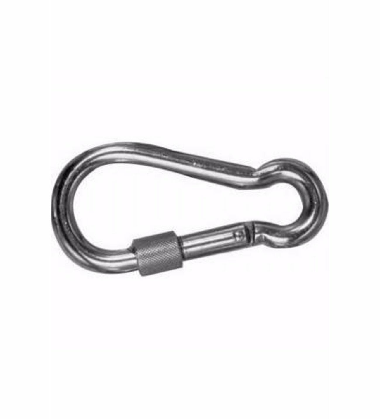 LÜKS KARABİNA EMNİYETLİ KROM 06 MM