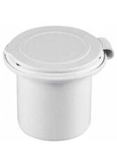 PLASTİK KAPAKLI DUŞ YUVASI  DÜZ ÇAP:70MM