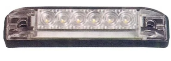 BASAMAK LAMBASI 6 LED 12 V BEYAZ
