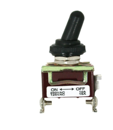 SWITCH ANAHTAR LASTİK MUHAFAZALI (ON)-OFF-(ON)