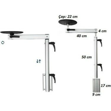 AKROBAT ALÜMİNYUM MASA AYAĞI