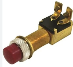 KORNA BUTONU KIRMIZI UÇLU