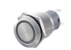 KROM BUTON LED MAVİ ON-OFF
