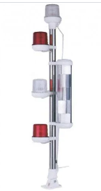 IŞIKLI BAYRAK DİREĞİ ARIZA FENERLİ + RADAR REFL. 72 CM