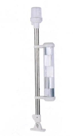 IŞIKLI KOMBİNE BAYRAK DİREĞİ 40 CM AMPÜL