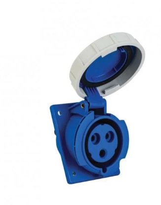 SU GEÇİRMEZ EĞİK GÖVDELİ PRİZ 16 AMPER