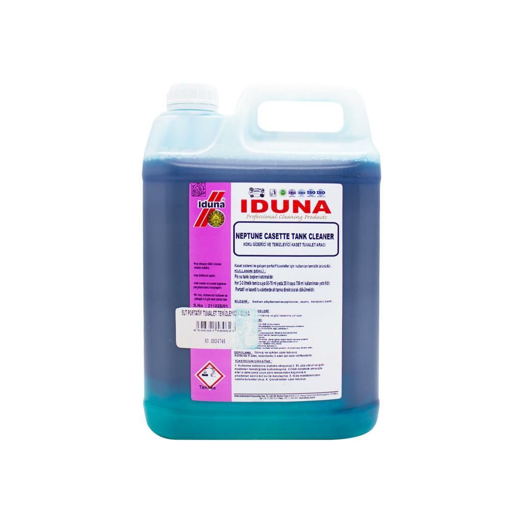 IDUNA PORTATİF TUVALET TEMİZLEYİCİ 5 LT ( Yeni Formüllü )