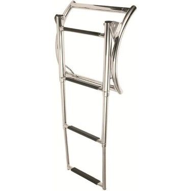 TELESKOPİK BOT MERDİVENİ 3'LÜ KROM