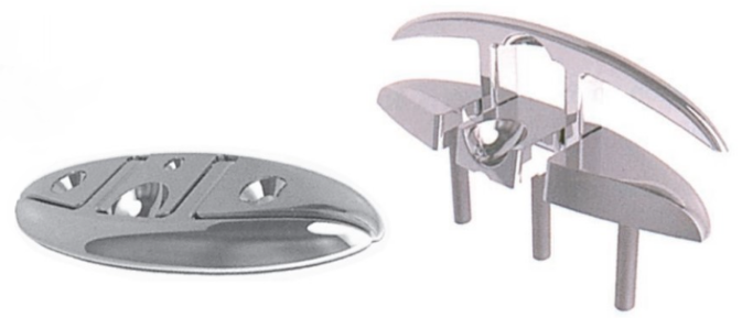 KOÇ BOYNUZU KATLANIR ÜSTTEN VİDALI 15 CM