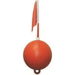 BAYRAKLI YUVARLAK ŞAMANDIRA Ø:45 BOY:120 CM