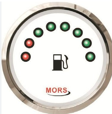 YAKIT GÖSTERGESİ 12-24 V BEYAZ