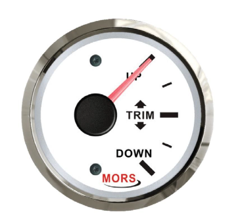 TRİM GÖSTERGESİ 12-24 V BEYAZ