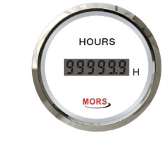 ZAMAN SAATİ 12-24 V SİYAH