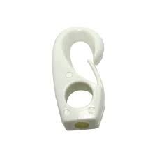 PLASTİK HALAT KLİPSİ   8 MM BEYAZ