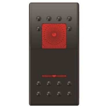 SWITCH KIRMIZI ON(YAYLI)-OFF-ON(YAYLI) 12/24 V