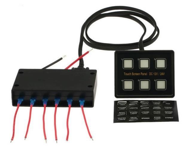 BFY DOKUNMATİK SWITCH PANEL 6'LI