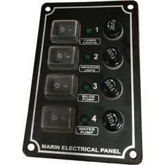 MORS 4'LÜ SWITCH PANEL YATAY