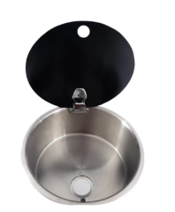 CAM KAPAKLI SİLİNDİR EVYE