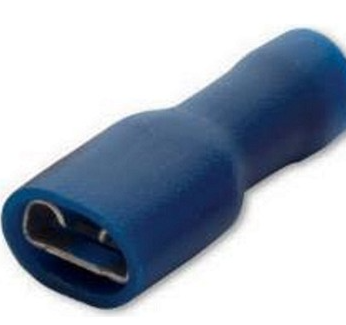 İZOLELİ DİŞİ FASTON UÇ 4.0 - 6.0 MM2 6.35 MM