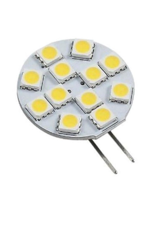 12 LED'Lİ G4 AMPÜL DİK  GÜN IŞIĞI 12-24 V