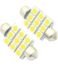9  LED'Lİ SOFİT AMPÜL BEYAZ 12 V
