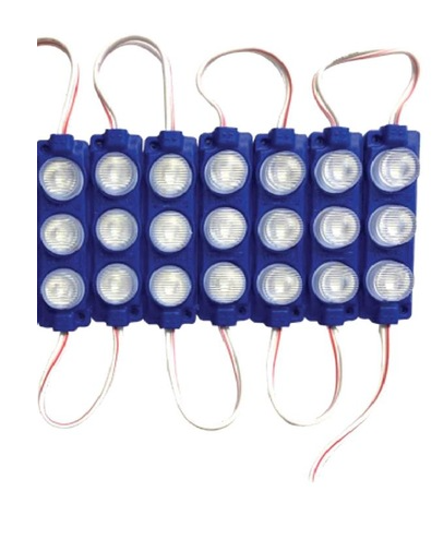 PARMAK LED MAVİ     10'LU 12 V