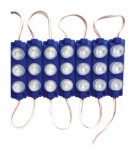 PARMAK LED MAVİ     10'LU 12 V