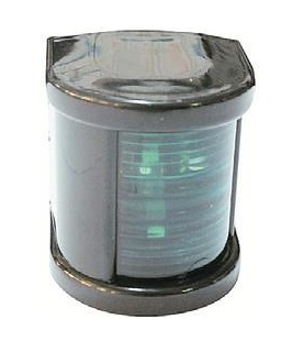 KÜÇÜK SEYİR FENERİ SİYAH SANCAK 12 V LED