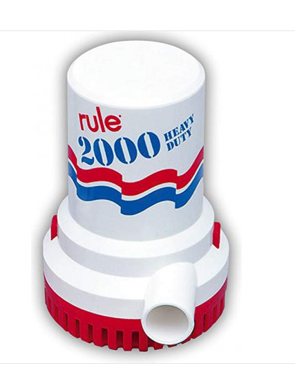 RULE SİNTİNE POMPASI 2000 GPH 24 V